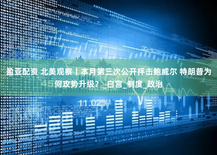 盈亚配资 北美观察丨本月第三次公开抨击鲍威尔 特朗普为何攻势升级？_白宫_制度_政治
